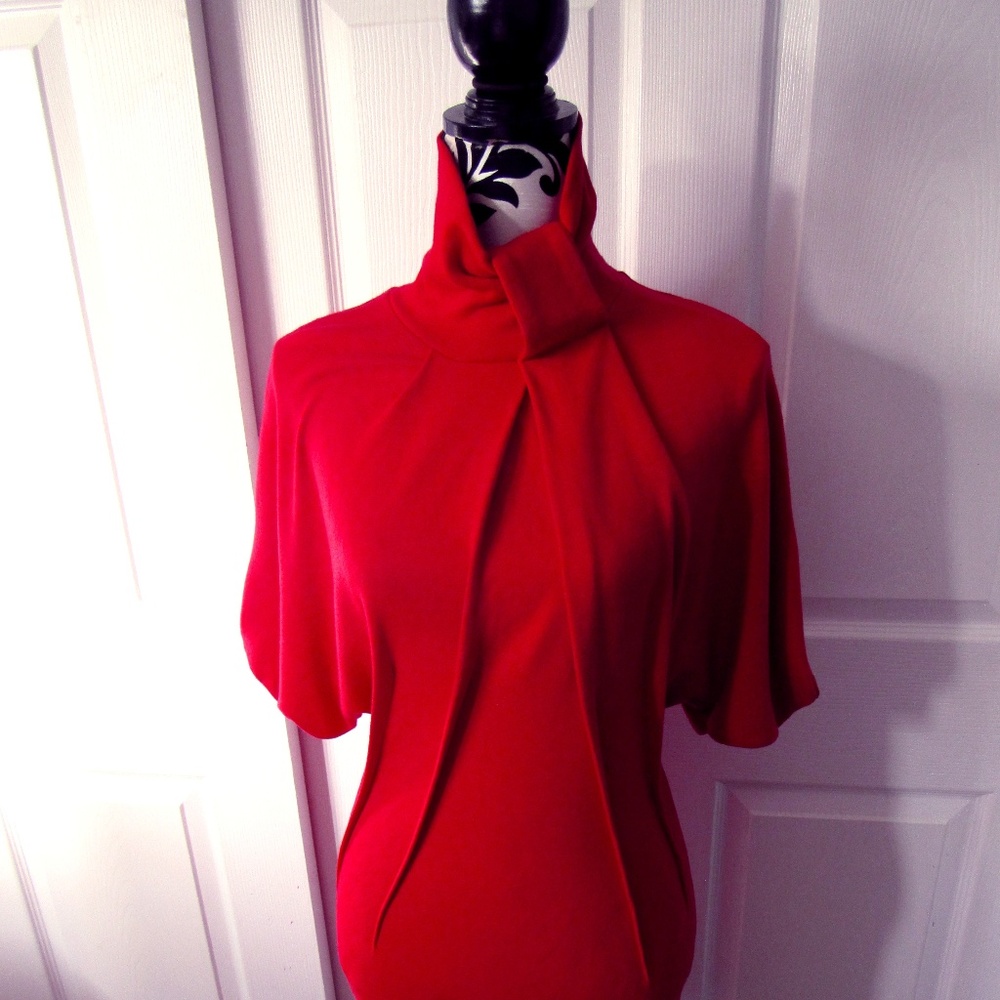 Salvatore Ferragamo red dress